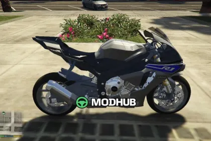 Yamaha R1 2015 для GTA 5 — 2