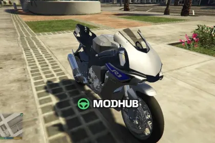 Yamaha R1 2015 для GTA 5 — 3