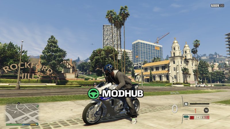 Yamaha R1 2015 для GTA 5