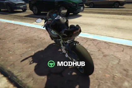 Мотоцикл Kawasaki Ninja H2 [Replace] для GTA 5 — 3