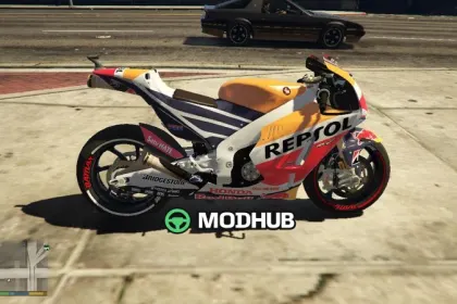 Мотоцикл Honda RC213V Marc Marquez для GTA 5