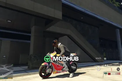 Мотоцикл Honda RC213V Marc Marquez для GTA 5 — 5