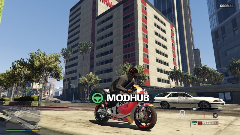 Мотоцикл Honda RC213V Marc Marquez для GTA 5