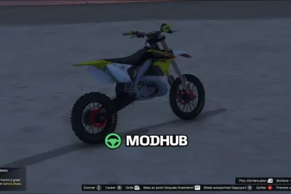 Мотоцикл Suzuki 85cc для GTA 5