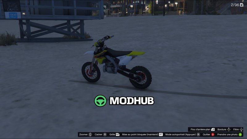 Мотоцикл Suzuki 85cc для GTA 5