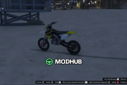 Мотоцикл Suzuki 85cc для GTA 5 — 2