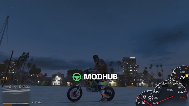 Мотоцикл Suzuki 85cc для GTA 5