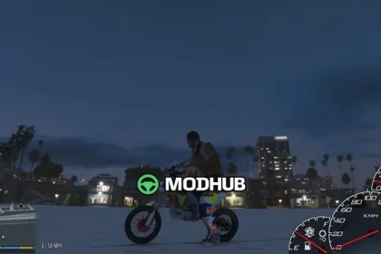 Мотоцикл Suzuki 85cc для GTA 5 — 4