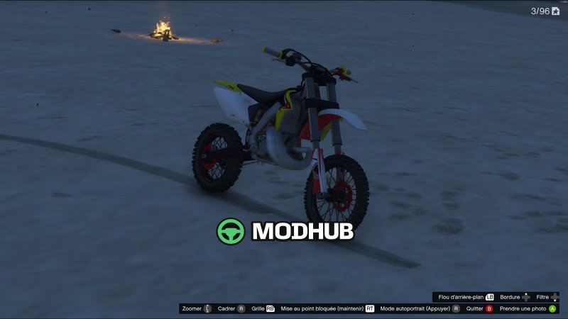 Мотоцикл Suzuki 85cc для GTA 5