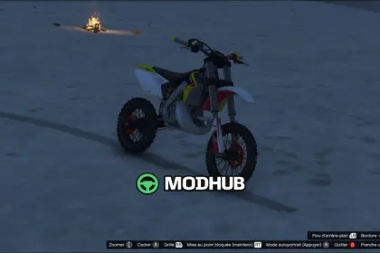 Мотоцикл Suzuki 85cc для GTA 5 — 5