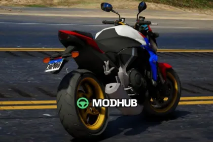 Мотоцикл CB 1000 Tricolor для GTA 5 — 2