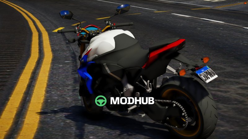Мотоцикл CB 1000 Tricolor для GTA 5