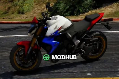 Мотоцикл CB 1000 Tricolor для GTA 5 — 4