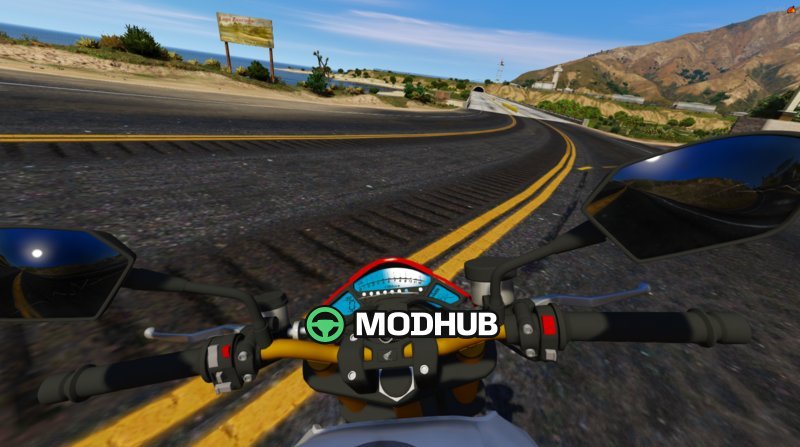 Мотоцикл CB 1000 Tricolor для GTA 5