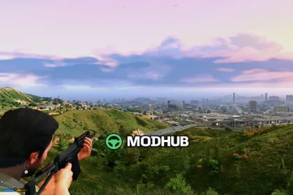 Пістолет-прототип Battlefield Saiga 20k для GTA 5