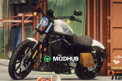 Мотоцикл Harley-Davidson XL883N Sportster Iron 883 2017 для GTA 5