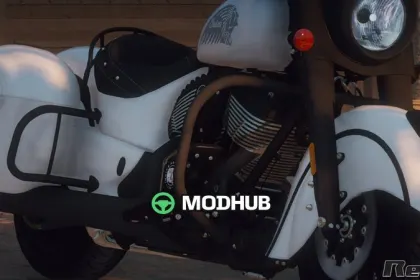 Мотоцикл Indian Chief Dark Horse 2019 для GTA 5 — 3
