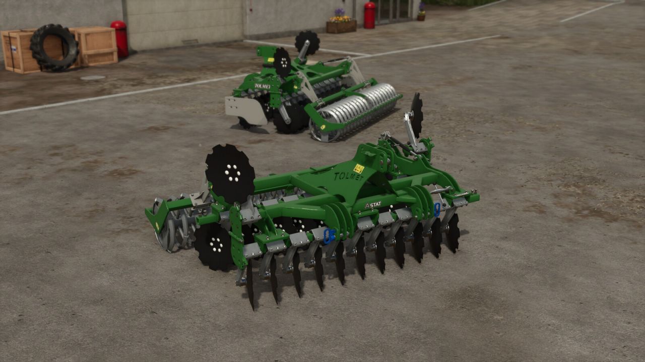 Ефективна Дискова Борона Tolmet Astat 300 для Малих і Середніх Ферм