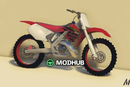 Мотоцикл Honda CR 250 R для GTA 5