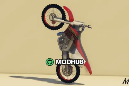 Мотоцикл Honda CR 250 R для GTA 5 — 4