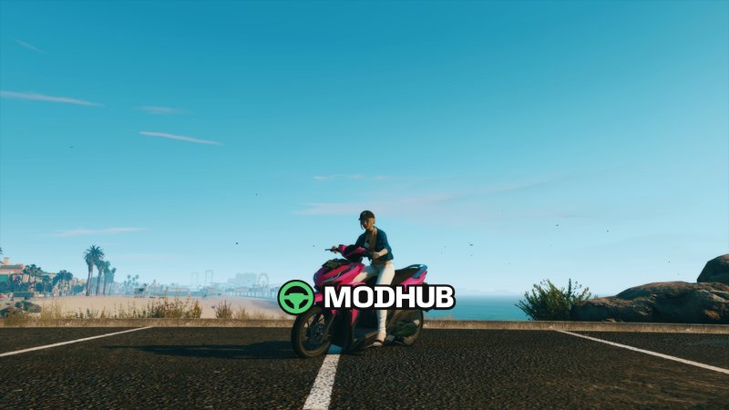 Скутер Honda Vario 150 для GTA 5