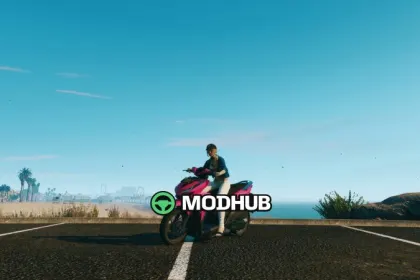 Скутер Honda Vario 150 для GTA 5 — 2