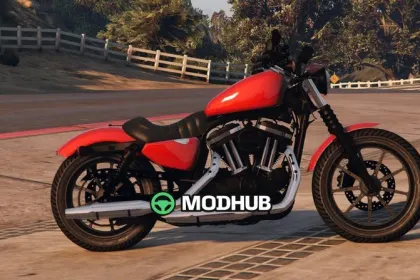 Мотоцикл Harley-Davidson Sportster Iron 883 для GTA 5