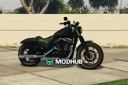 Мотоцикл Harley-Davidson Sportster Iron 883 для GTA 5 — 2