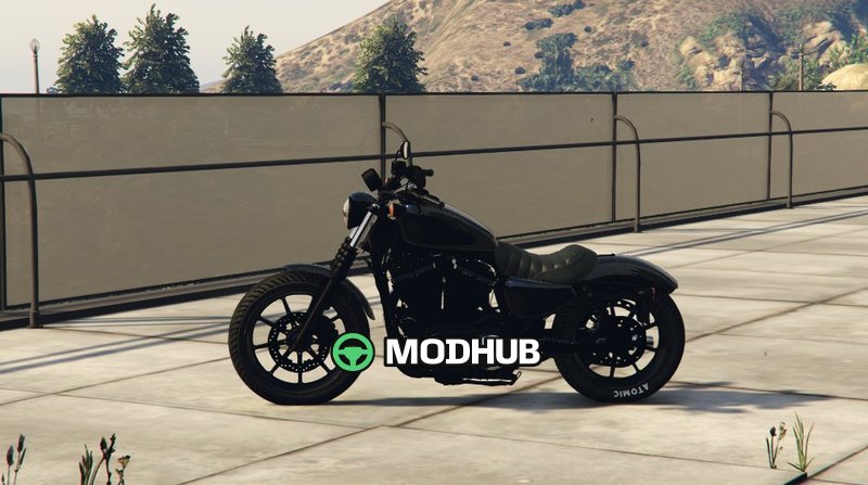Мотоцикл Harley-Davidson Sportster Iron 883 для GTA 5