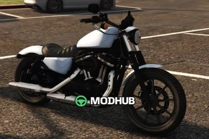 Мотоцикл Harley-Davidson Sportster Iron 883 для GTA 5 — 4