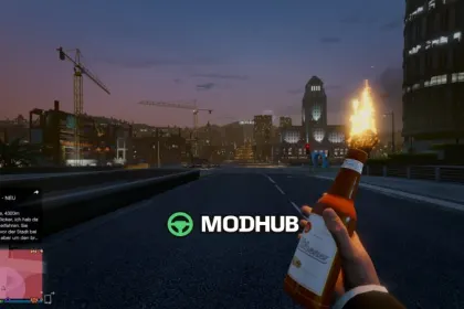 Молотов German Beer König Pilsener для GTA 5