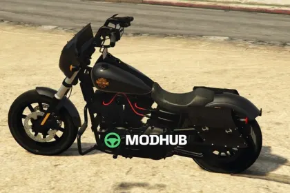 Мотоцикл Harley-Davidson Dyna Low Rider S 2016 для GTA 5