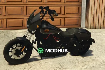Harley-Davidson Dyna Low Rider S 2016 motorcycle for GTA 5 — 3