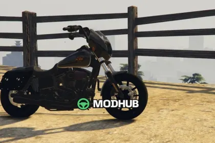 Harley-Davidson Dyna Low Rider S 2016 motorcycle for GTA 5 — 4