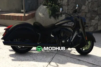 Мотоцикл Indian Dark Horse 2019 для GTA 5 — 2