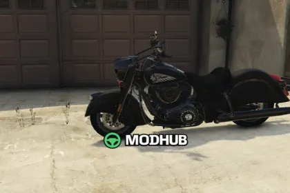 Мотоцикл Indian Dark Horse 2019 для GTA 5 — 3