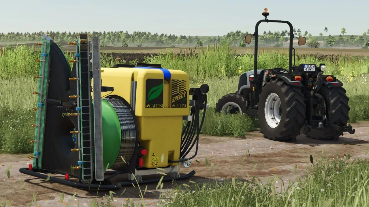 Effektiver Caffini Synthesis Sprayer für Obstgärten und Weinberge in Farming Simulator 25