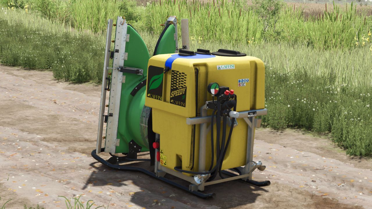 Effektiver Caffini Synthesis Sprayer für Obstgärten und Weinberge in Farming Simulator 25