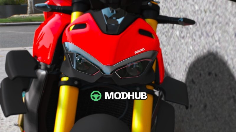 Мотоцикл 2021 Ducati V4S StreetFighter для GTA 5