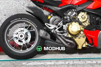 Мотоцикл 2021 Ducati V4S StreetFighter для GTA 5 — 3