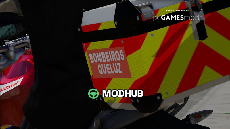 Пожежний волонтер Португалії для GTA 5: BMW G310 GS [Add-On | Reflective] v1.0
