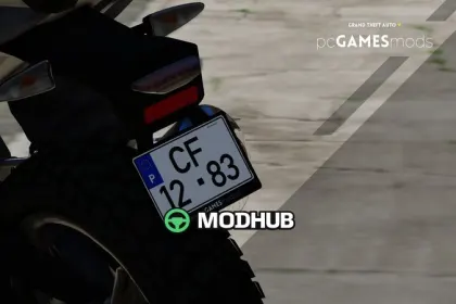 Пожежний волонтер Португалії для GTA 5: BMW G310 GS [Add-On | Reflective] v1.0 — 4