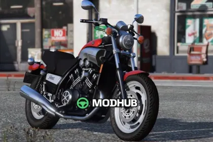 Мотоцикл YAMAHA VMAX [Add-On] для GTA 5