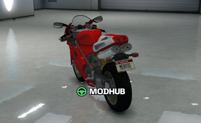 Мотоцикл Ducati 748 для GTA 5