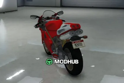 Мотоцикл Ducati 748 для GTA 5 — 2