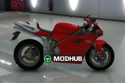 Мотоцикл Ducati 748 для GTA 5 — 3