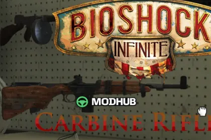 Оновлення Carbine Rifle з Bioshock Infinite для GTA 5