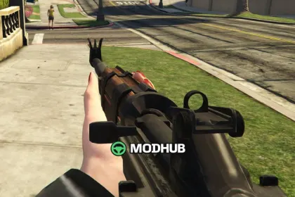 Bioshock Infinite Carbine Rifle Waffenmod für GTA 5 — 2