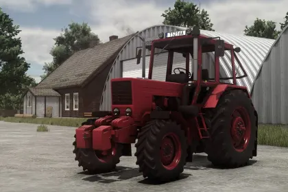 Трактор MTZ 82 Turbo AdamLaszlo для Farming Simulator 25