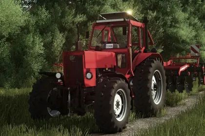 Трактор MTZ 82 BLK для Farming Simulator 25 — 2